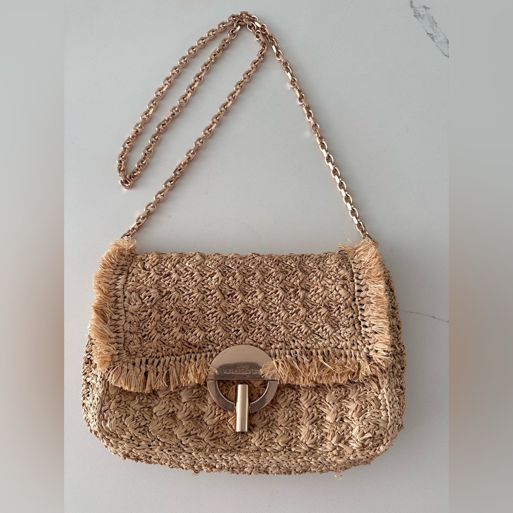Vanessa Bruno Moon Raphia Bag